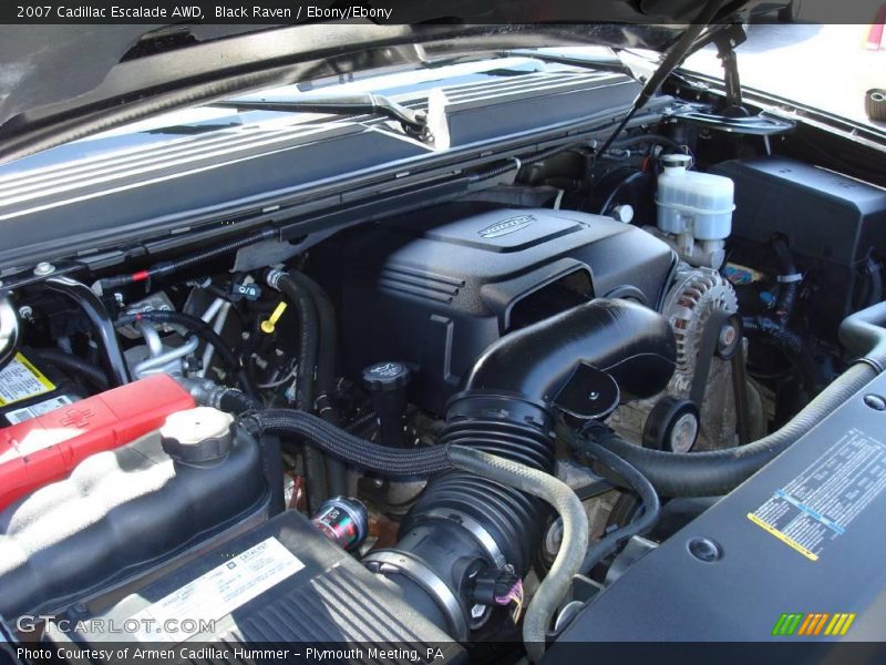 Black Raven / Ebony/Ebony 2007 Cadillac Escalade AWD