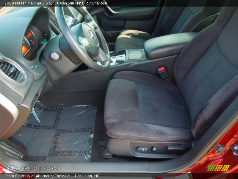 Tuscan Sun Metallic / Charcoal 2009 Nissan Maxima 3.5 S