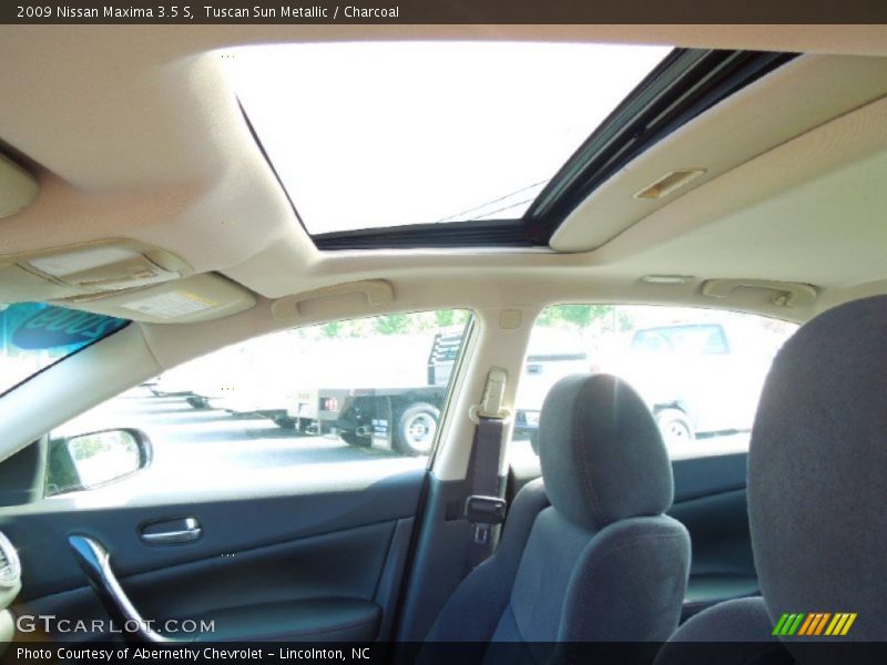 Tuscan Sun Metallic / Charcoal 2009 Nissan Maxima 3.5 S