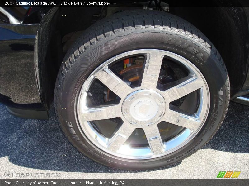 Black Raven / Ebony/Ebony 2007 Cadillac Escalade AWD