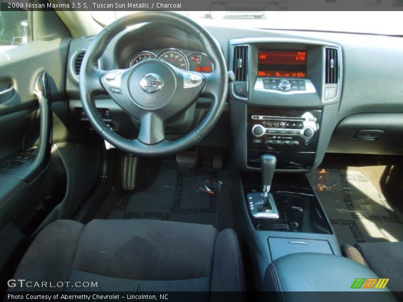 Tuscan Sun Metallic / Charcoal 2009 Nissan Maxima 3.5 S