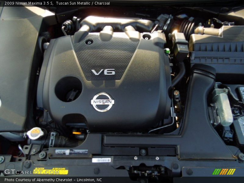 Tuscan Sun Metallic / Charcoal 2009 Nissan Maxima 3.5 S