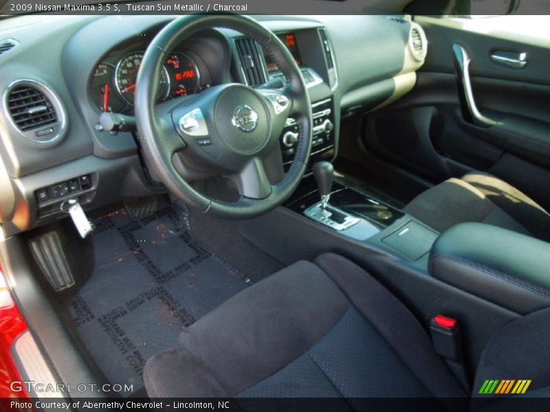 Tuscan Sun Metallic / Charcoal 2009 Nissan Maxima 3.5 S