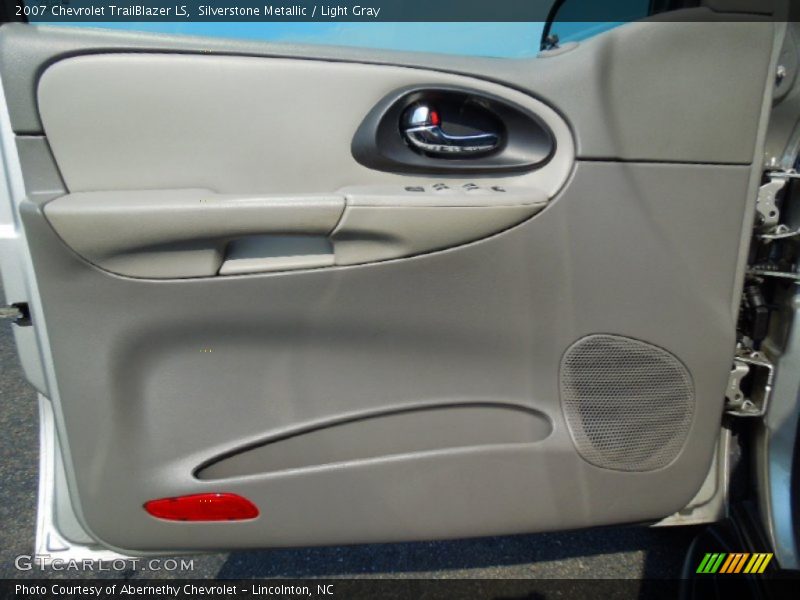 Silverstone Metallic / Light Gray 2007 Chevrolet TrailBlazer LS