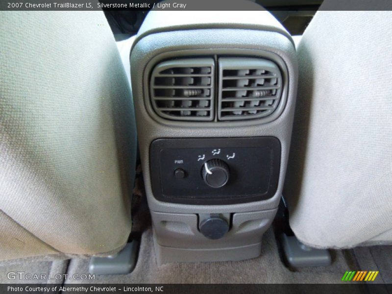 Silverstone Metallic / Light Gray 2007 Chevrolet TrailBlazer LS