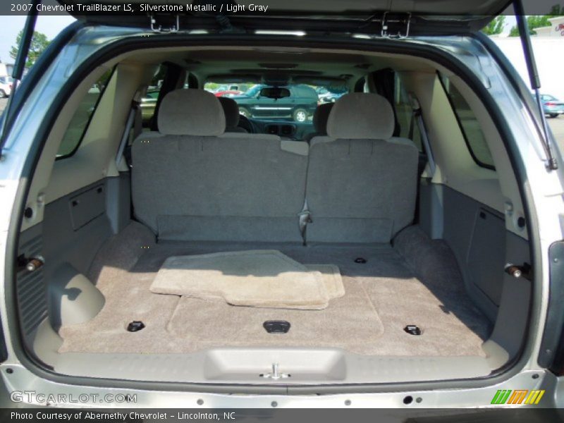 Silverstone Metallic / Light Gray 2007 Chevrolet TrailBlazer LS