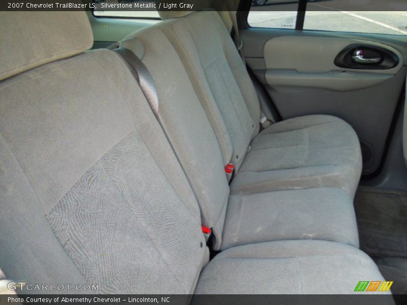 Silverstone Metallic / Light Gray 2007 Chevrolet TrailBlazer LS