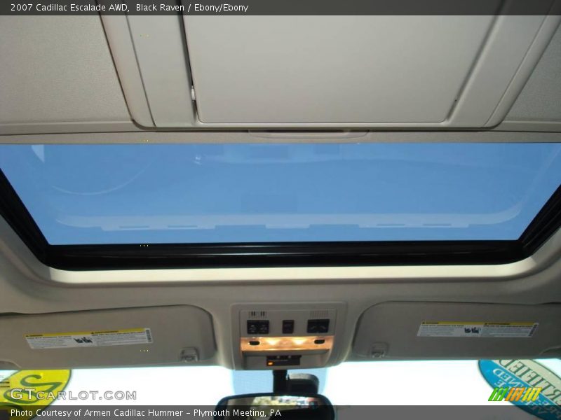 Black Raven / Ebony/Ebony 2007 Cadillac Escalade AWD