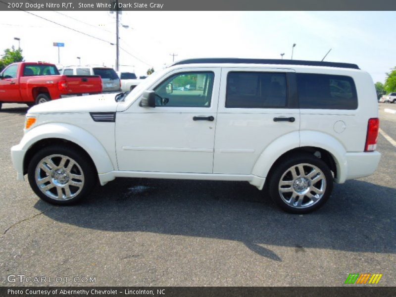Stone White / Dark Slate Gray 2007 Dodge Nitro R/T