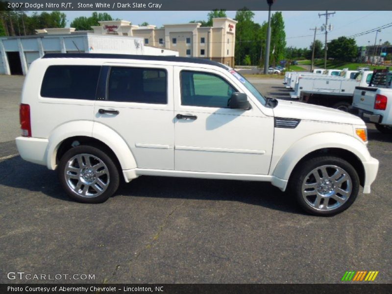 Stone White / Dark Slate Gray 2007 Dodge Nitro R/T