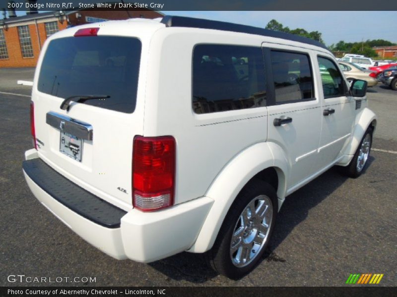 Stone White / Dark Slate Gray 2007 Dodge Nitro R/T