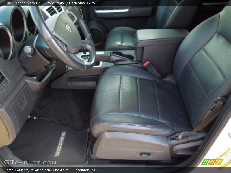 Stone White / Dark Slate Gray 2007 Dodge Nitro R/T