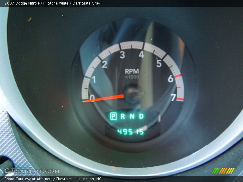 Stone White / Dark Slate Gray 2007 Dodge Nitro R/T