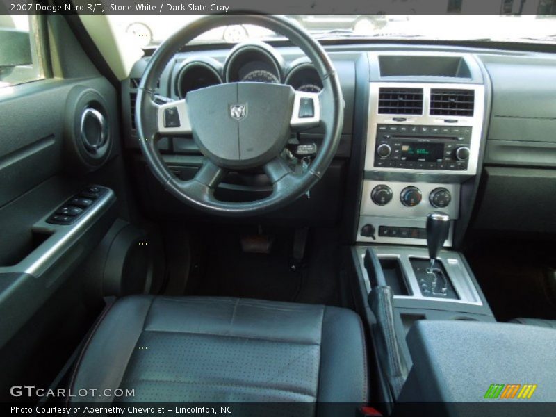 Stone White / Dark Slate Gray 2007 Dodge Nitro R/T