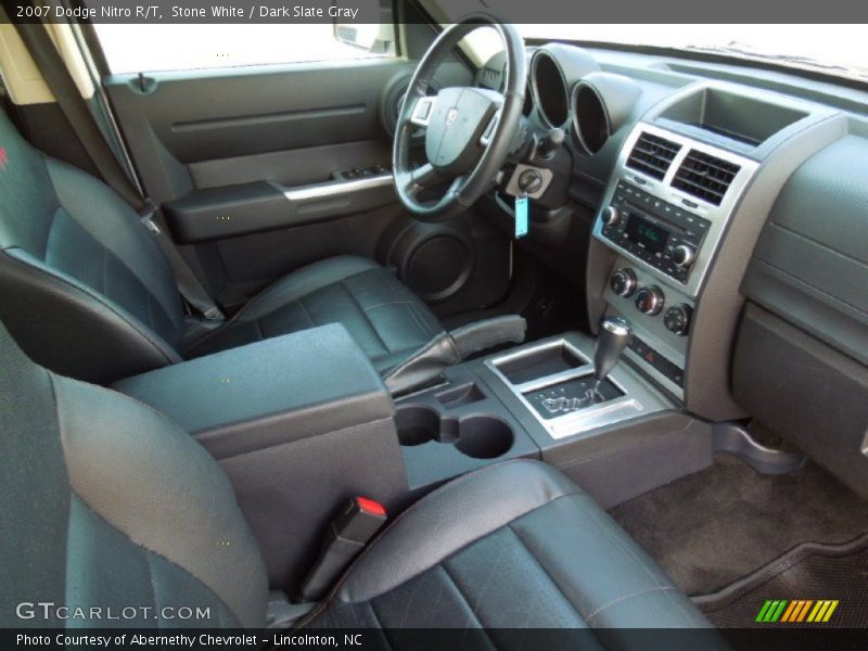 Stone White / Dark Slate Gray 2007 Dodge Nitro R/T