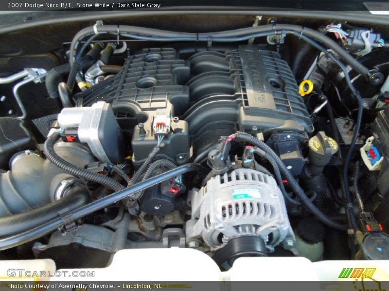 Stone White / Dark Slate Gray 2007 Dodge Nitro R/T