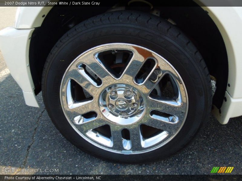 Stone White / Dark Slate Gray 2007 Dodge Nitro R/T
