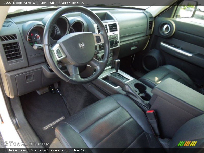 Stone White / Dark Slate Gray 2007 Dodge Nitro R/T