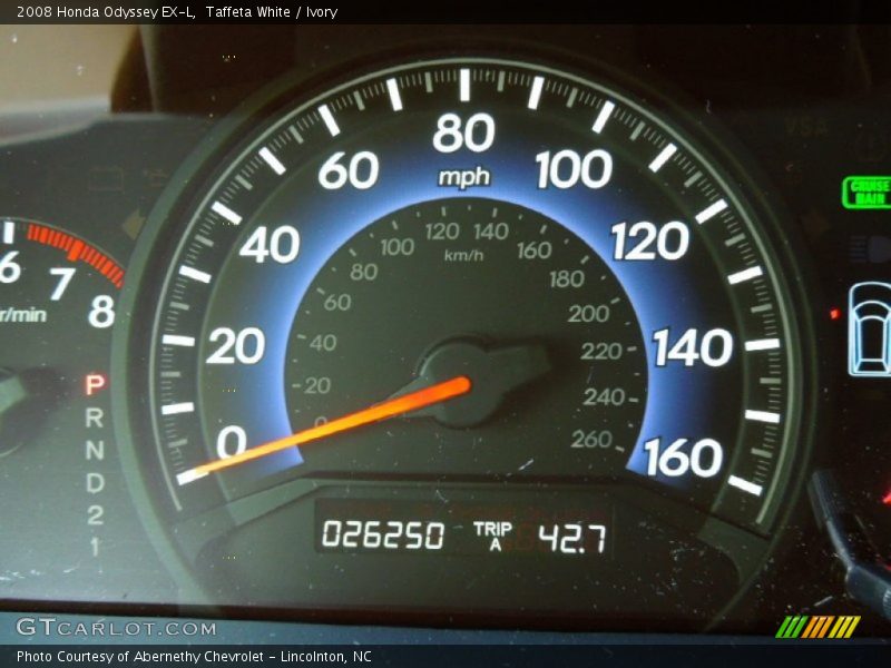Taffeta White / Ivory 2008 Honda Odyssey EX-L