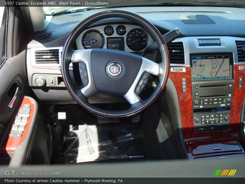 Black Raven / Ebony/Ebony 2007 Cadillac Escalade AWD