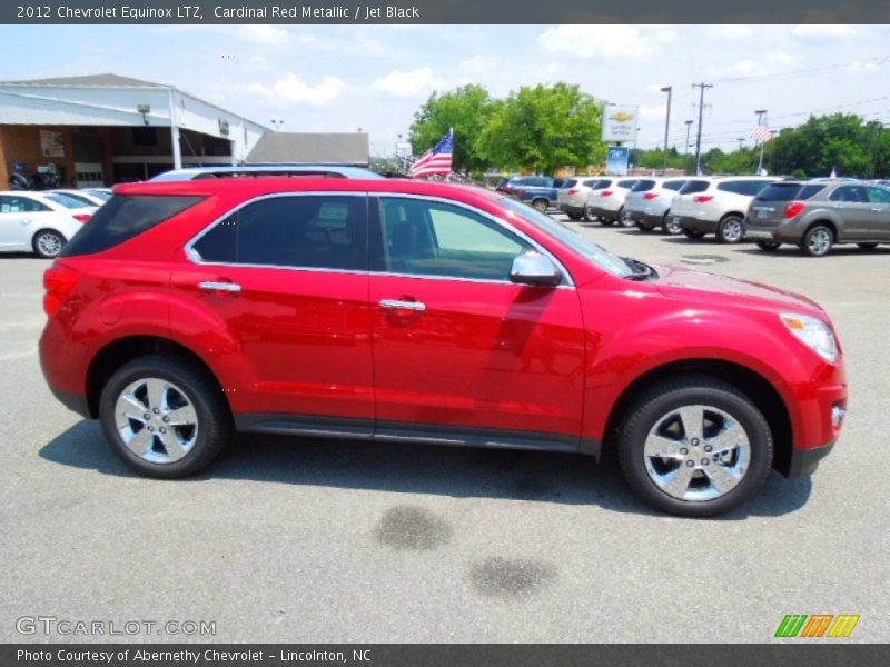 Cardinal Red Metallic / Jet Black 2012 Chevrolet Equinox LTZ