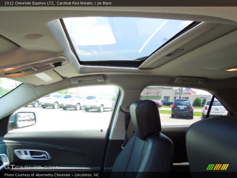 Cardinal Red Metallic / Jet Black 2012 Chevrolet Equinox LTZ