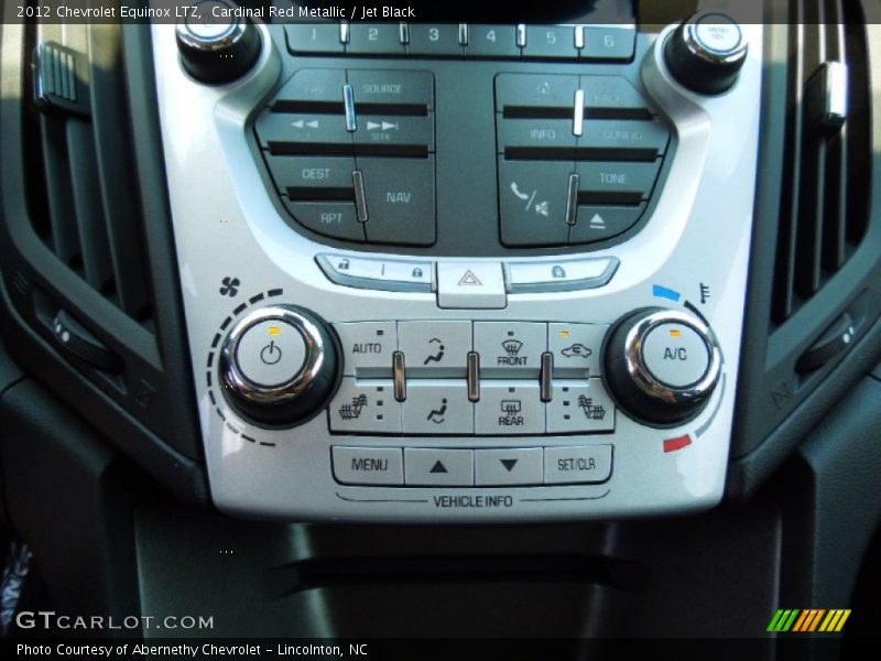 Controls of 2012 Equinox LTZ