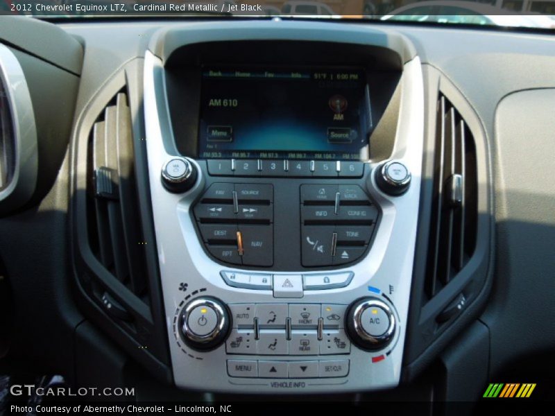 Cardinal Red Metallic / Jet Black 2012 Chevrolet Equinox LTZ
