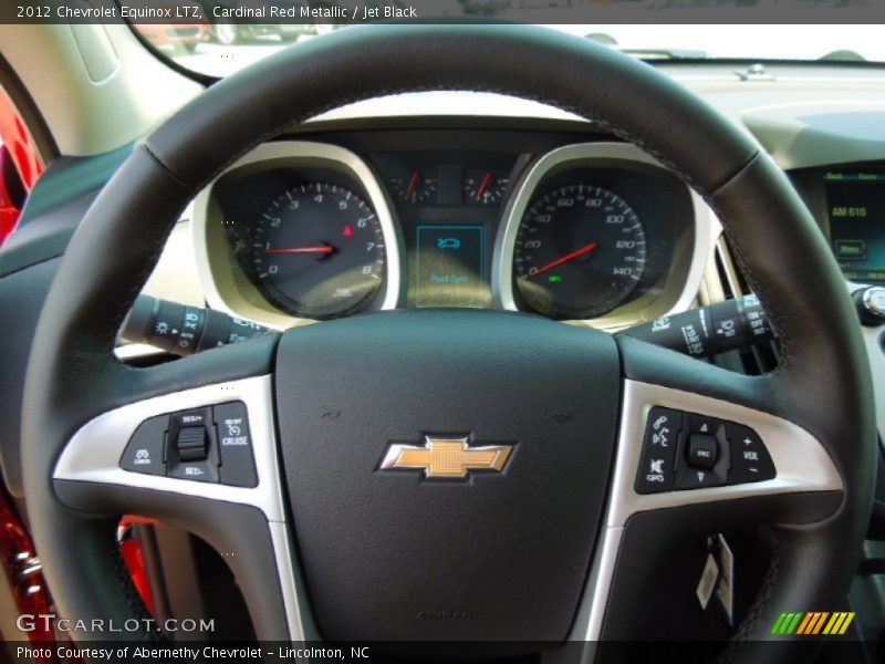 Cardinal Red Metallic / Jet Black 2012 Chevrolet Equinox LTZ