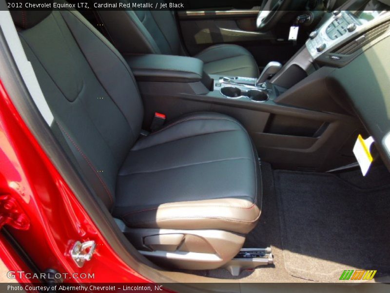 Cardinal Red Metallic / Jet Black 2012 Chevrolet Equinox LTZ
