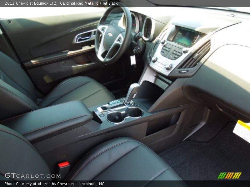 Cardinal Red Metallic / Jet Black 2012 Chevrolet Equinox LTZ