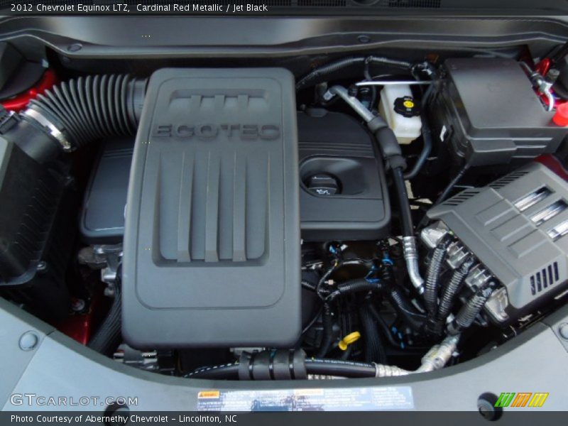 Cardinal Red Metallic / Jet Black 2012 Chevrolet Equinox LTZ