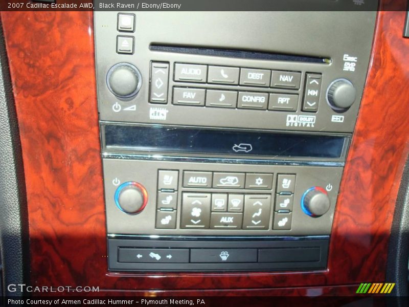 Black Raven / Ebony/Ebony 2007 Cadillac Escalade AWD