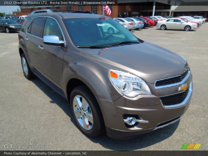Mocha Steel Metallic / Brownstone/Jet Black 2012 Chevrolet Equinox LTZ