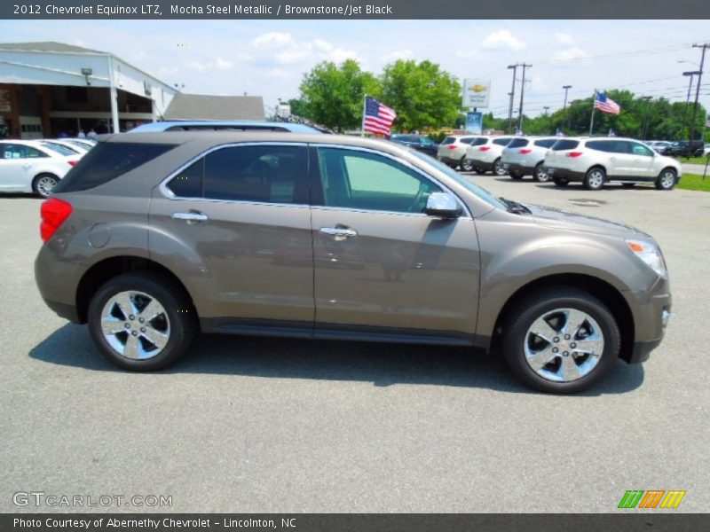 Mocha Steel Metallic / Brownstone/Jet Black 2012 Chevrolet Equinox LTZ