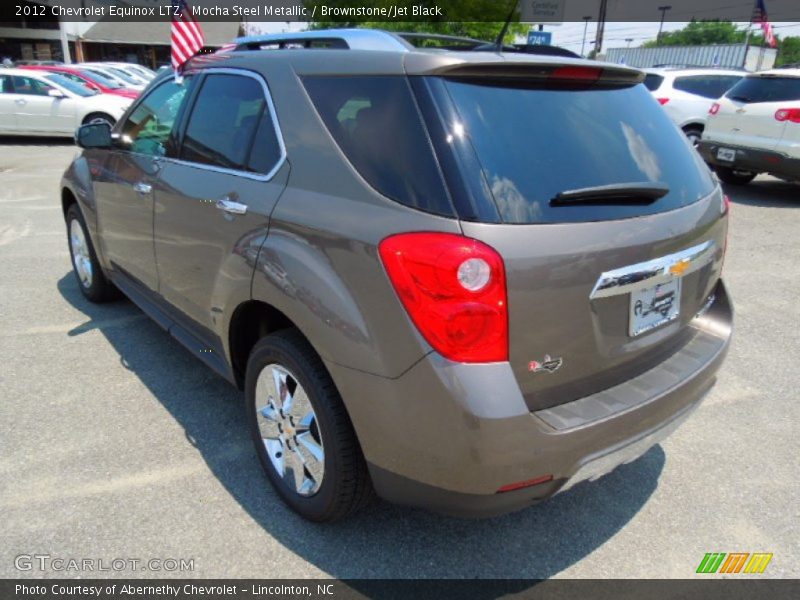Mocha Steel Metallic / Brownstone/Jet Black 2012 Chevrolet Equinox LTZ