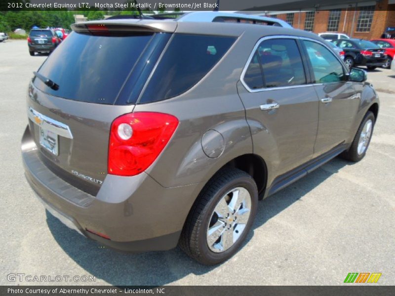 Mocha Steel Metallic / Brownstone/Jet Black 2012 Chevrolet Equinox LTZ