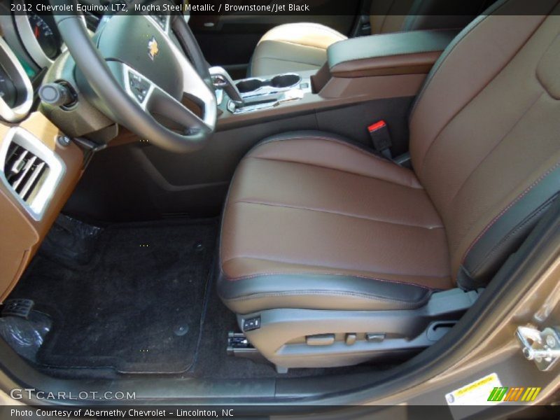 Mocha Steel Metallic / Brownstone/Jet Black 2012 Chevrolet Equinox LTZ