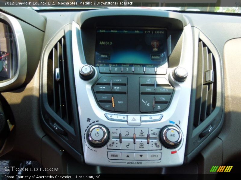 Mocha Steel Metallic / Brownstone/Jet Black 2012 Chevrolet Equinox LTZ