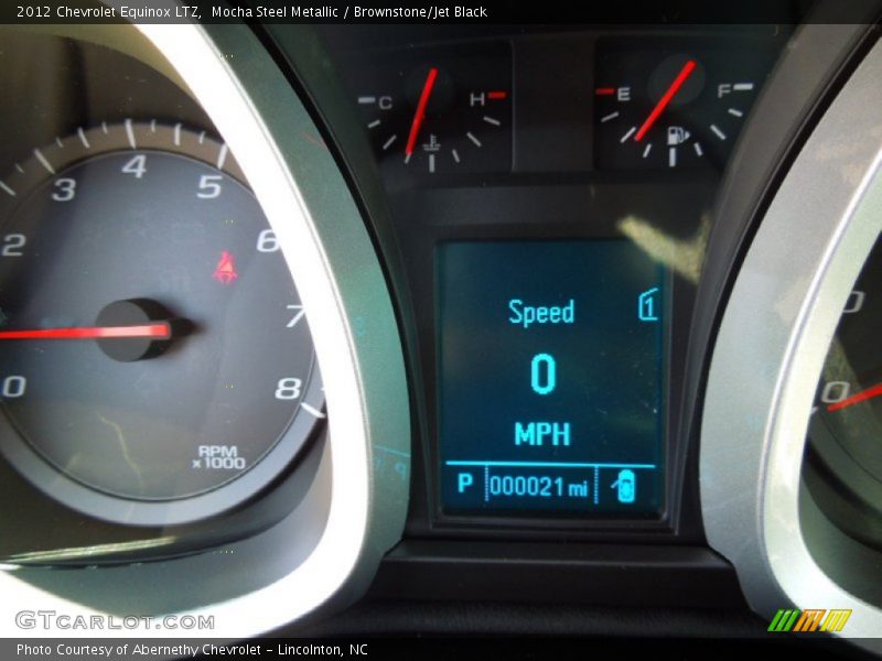 Mocha Steel Metallic / Brownstone/Jet Black 2012 Chevrolet Equinox LTZ
