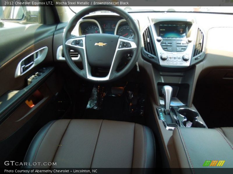 Mocha Steel Metallic / Brownstone/Jet Black 2012 Chevrolet Equinox LTZ