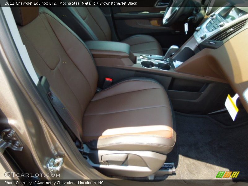 Mocha Steel Metallic / Brownstone/Jet Black 2012 Chevrolet Equinox LTZ