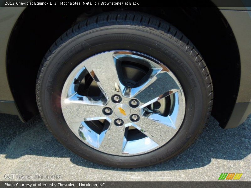 Mocha Steel Metallic / Brownstone/Jet Black 2012 Chevrolet Equinox LTZ