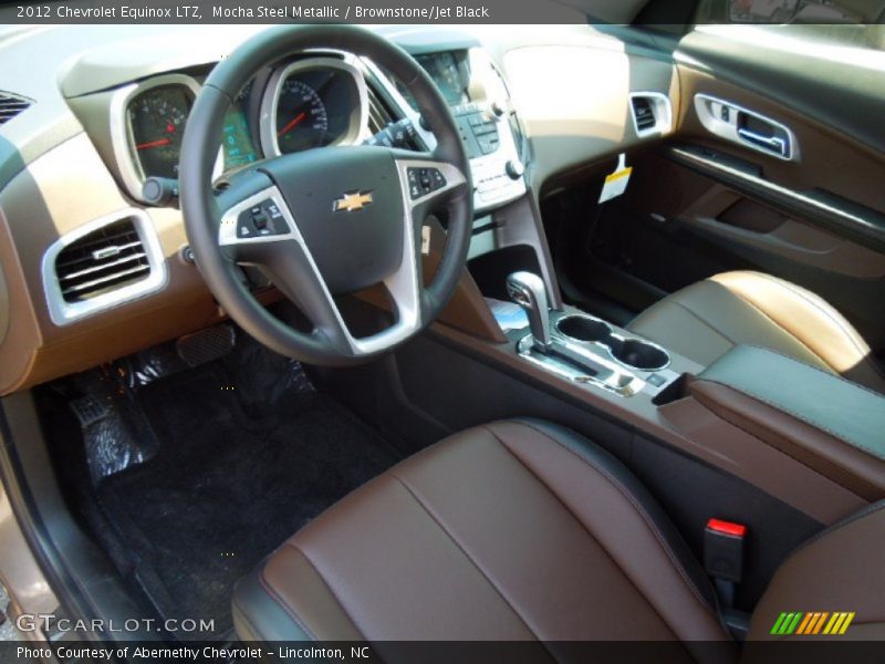 Mocha Steel Metallic / Brownstone/Jet Black 2012 Chevrolet Equinox LTZ