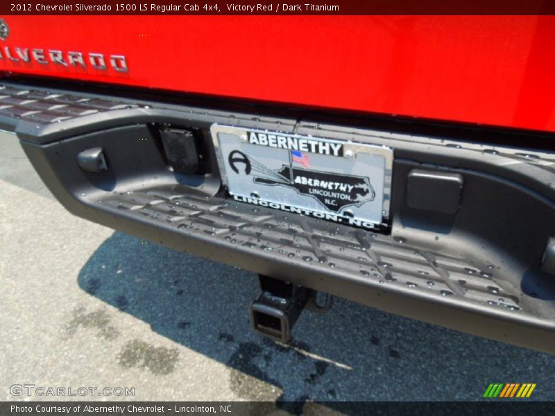 Victory Red / Dark Titanium 2012 Chevrolet Silverado 1500 LS Regular Cab 4x4