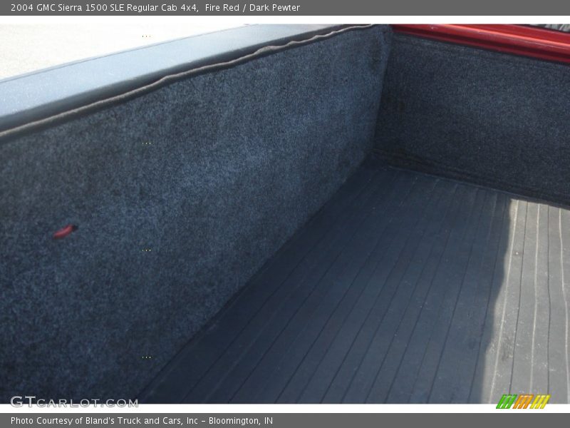 Fire Red / Dark Pewter 2004 GMC Sierra 1500 SLE Regular Cab 4x4