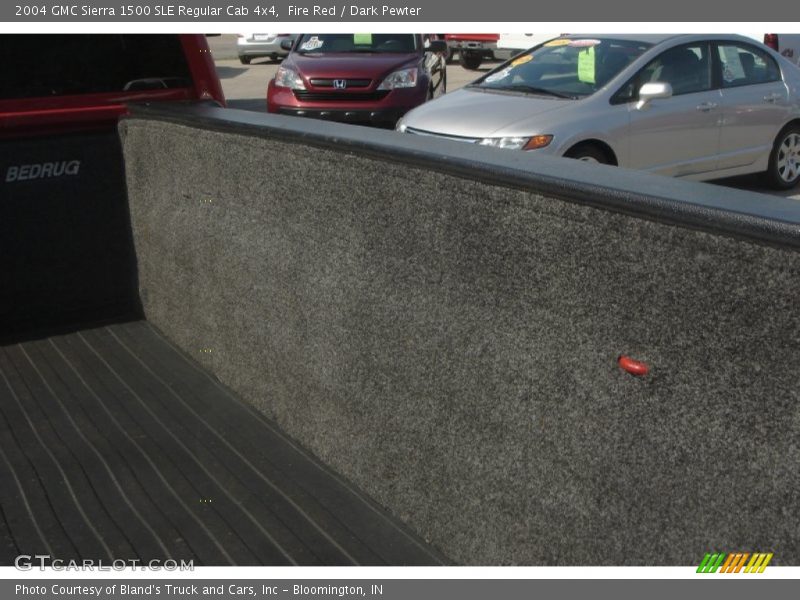 Fire Red / Dark Pewter 2004 GMC Sierra 1500 SLE Regular Cab 4x4