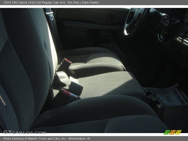 Fire Red / Dark Pewter 2004 GMC Sierra 1500 SLE Regular Cab 4x4