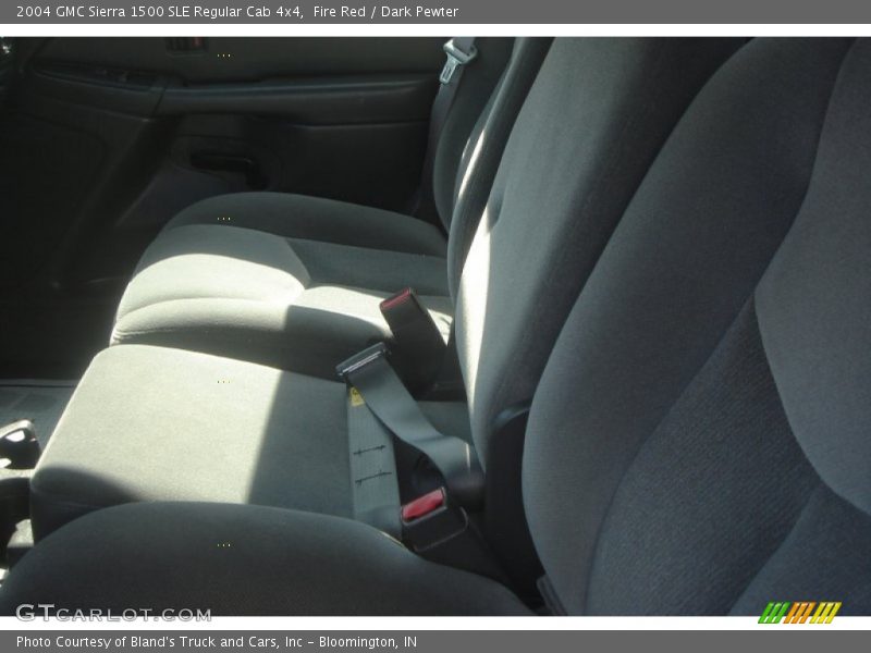 Fire Red / Dark Pewter 2004 GMC Sierra 1500 SLE Regular Cab 4x4