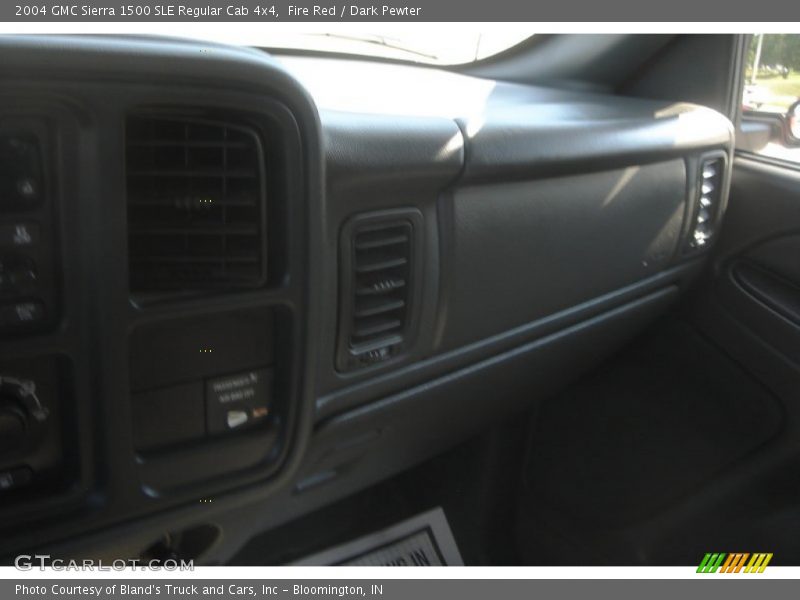 Fire Red / Dark Pewter 2004 GMC Sierra 1500 SLE Regular Cab 4x4